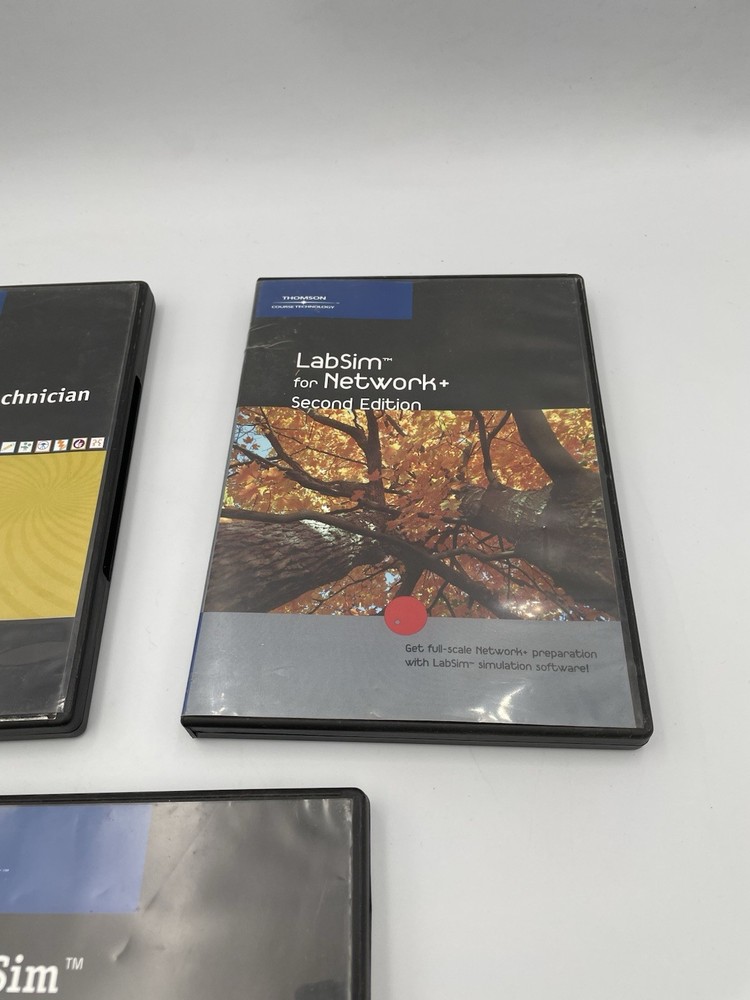3 LabSim Thomson Course Technology A+ Essentials, IT, Network Programs M1