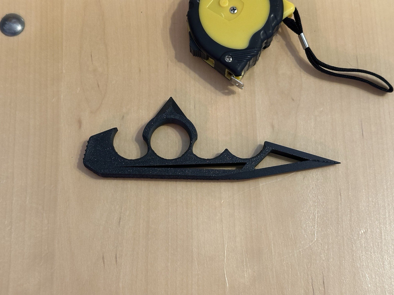 The Black Talon - Undetectable Carbon Fiber Spike Tool  - Non-Metal - Large Size