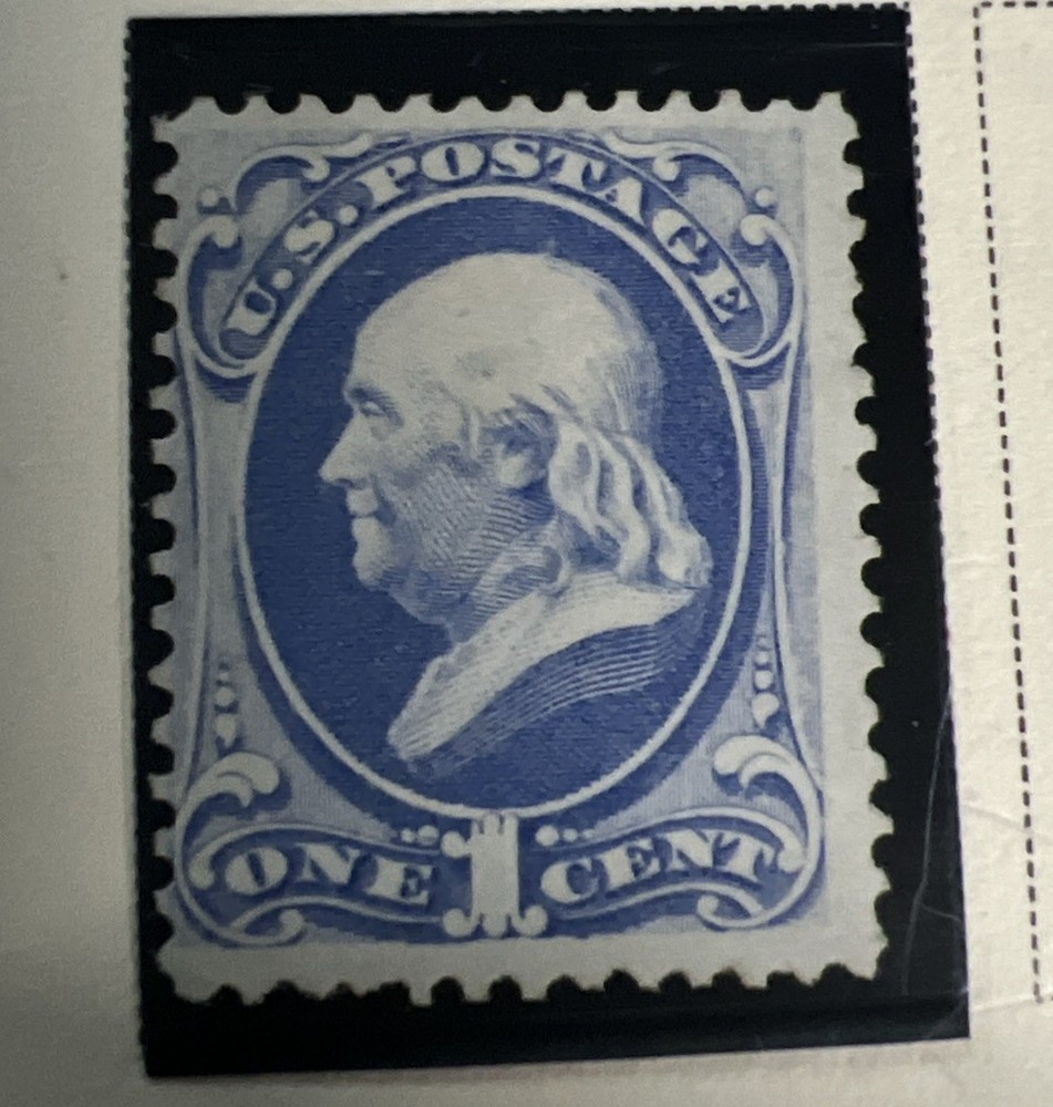 US Scott #156 Mint Light Hinge VF Stamp Cat $200