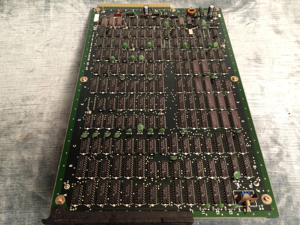 SONY BVT-2000 TIME BASE CORRECTOR CIRCUIT BOARD #4 DIGITAL PROCESSOR 2 ( DP-29 )