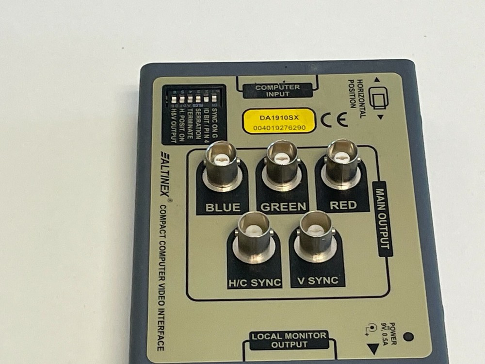 XX7: Altinex Compact Computer Video Interface DA1910SX