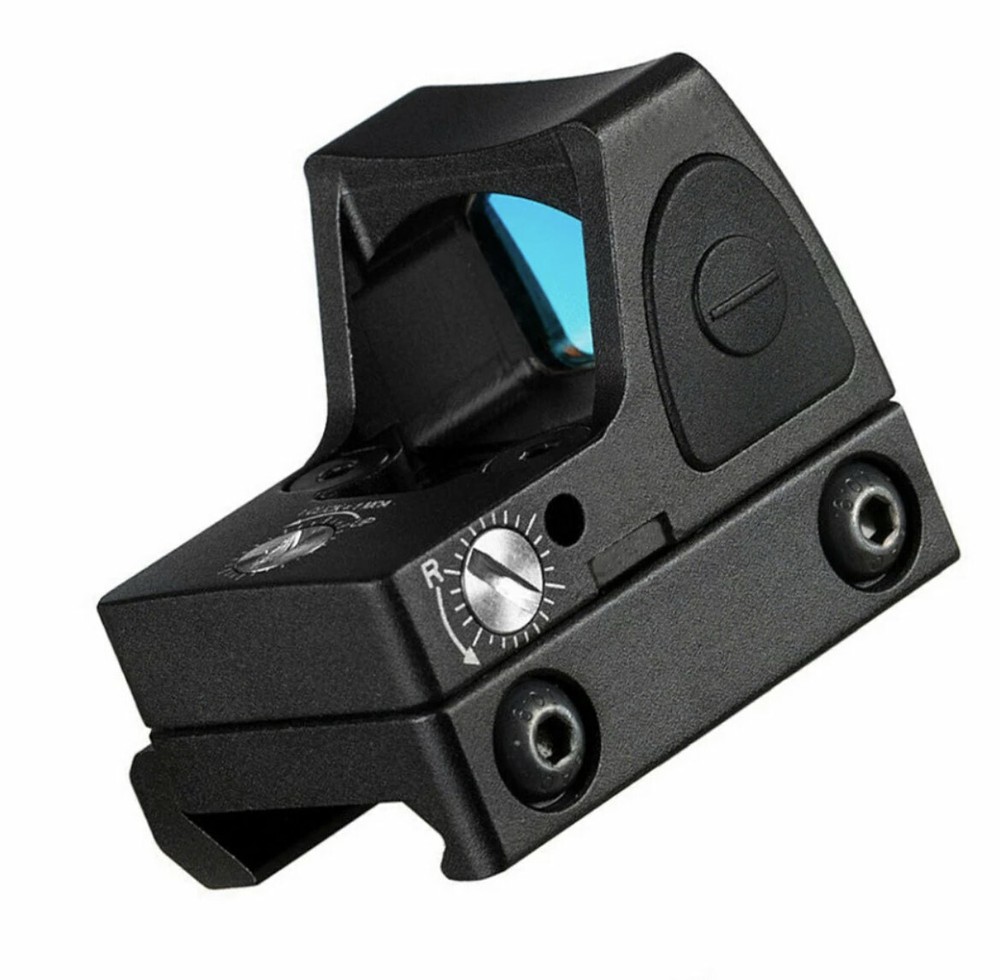 Tactical RMR Red Dot Sight 6.5 MOA Picatinny Mount Glock Adjustable Reflex Sight