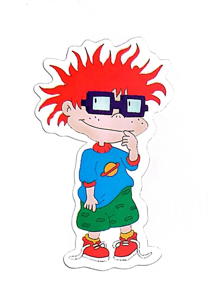 Nickelodeon Nick Toons Rugrats Tommy Chuckie Cartoon Water Resistant Sticker