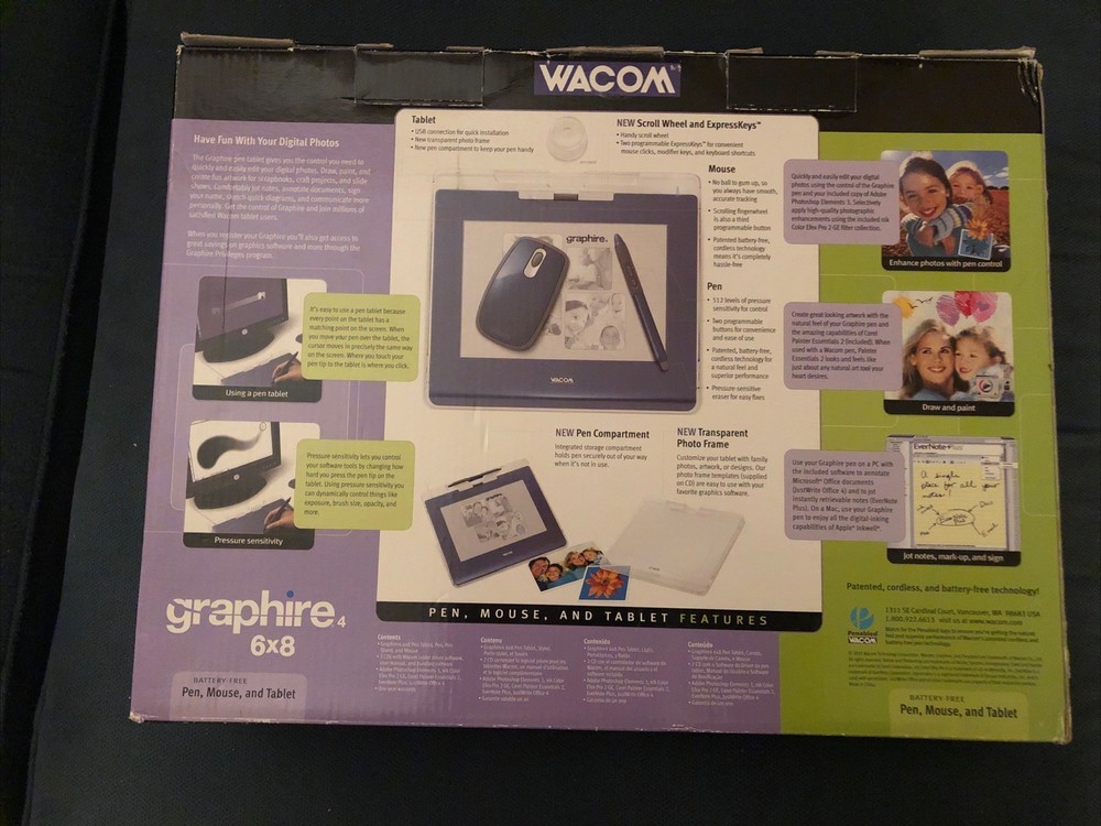 Wacom Graphic For 6 X 8