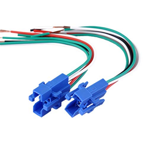 Ulincos 22mm Pigtail, Wire Connector, Socket Plug for U22A1, U22A4 Push Button