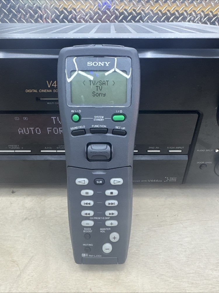 Sony STR V444ES Receiver Digital Cinema Bundle W/Digital Remote Tested MINT