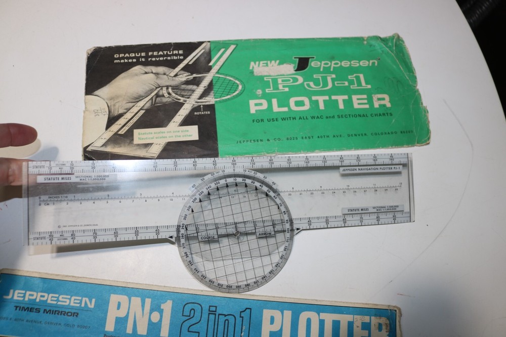 2 JEPPESEN Plotters PN-1 and PJ-1
