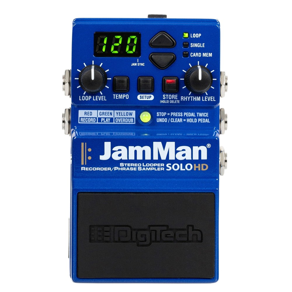 Mint DigiTech JamMan Solo HD Compact Stereo Looper Pedal
