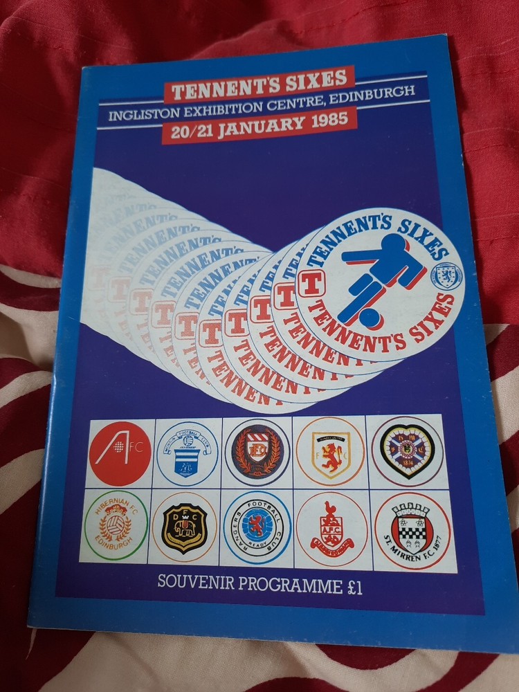 Tennant Sixes Programme 1985
