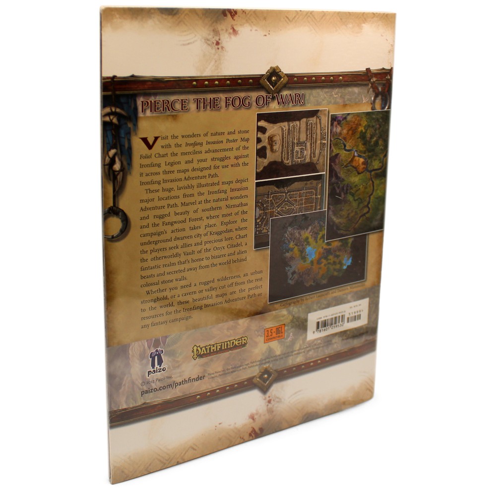 Pathfinder Campaign Setting: Ironfang Invasion Poster Map Folio
