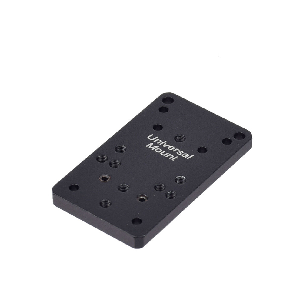 For Glock Universal Optic Mount Red Dot Sight Pistol Rear Sight Plate Base Mount