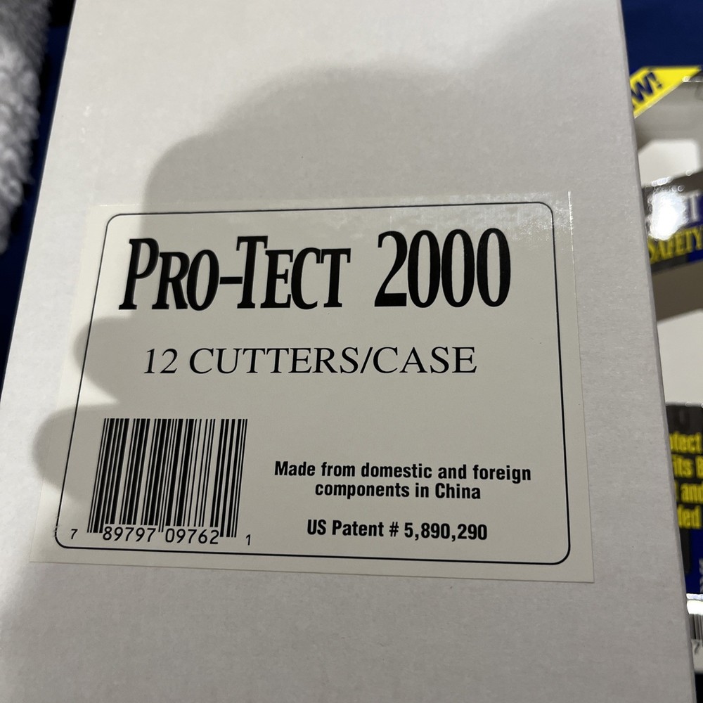 12 - ADCO Pro-Tect 2000 Safety Box Cutter Utility Knife Tool PRO-TECT 2000