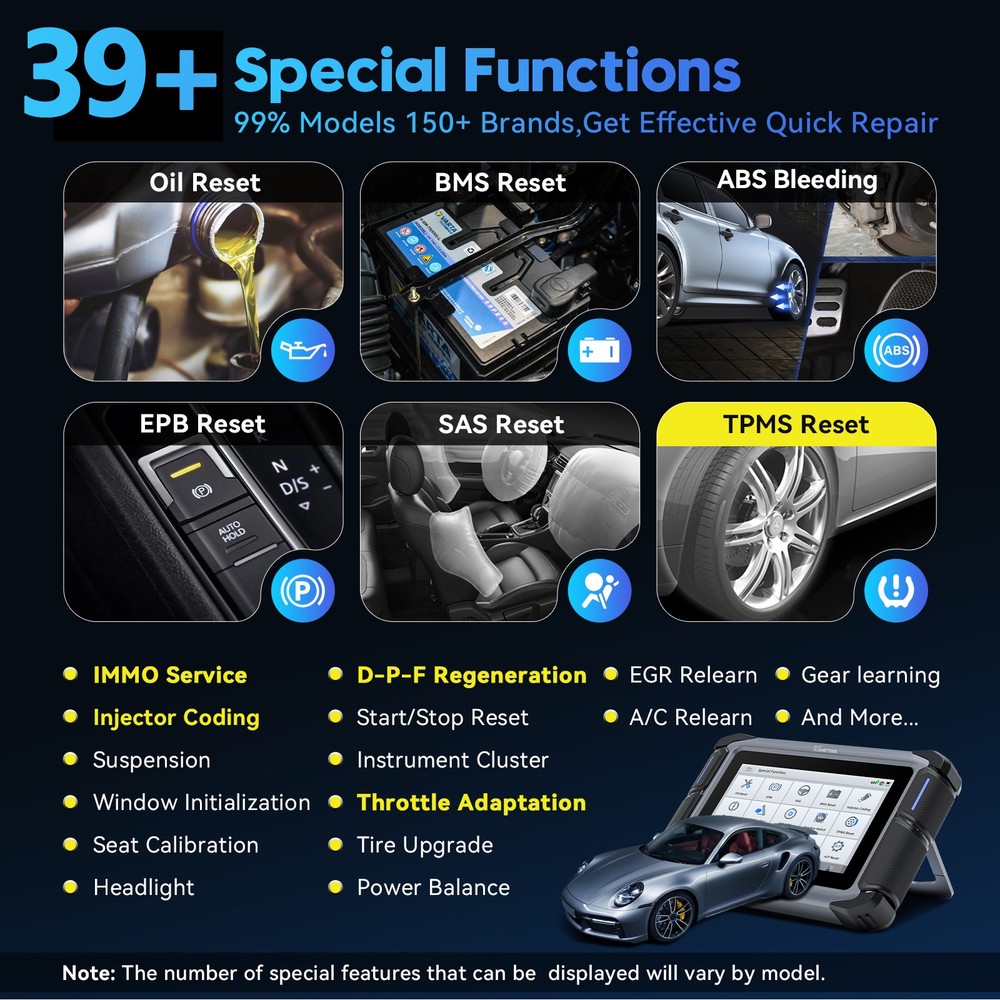2025 VDIAGTOOL VD70S Automotive Scanner Bidirectional Diagnostic Key Coding FCA