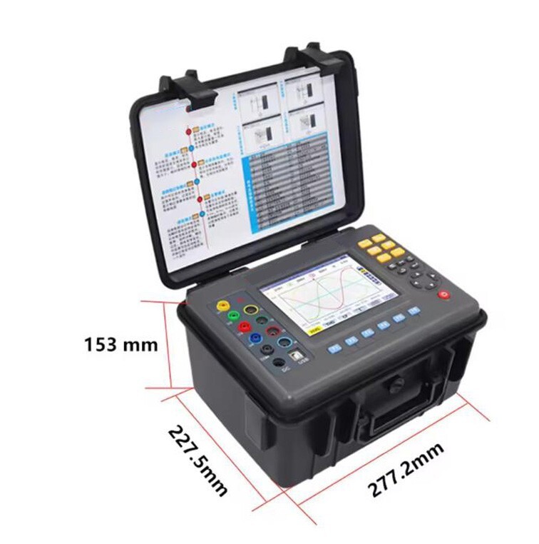 3 Phase Energy Quality Meter Analyzer With Flexible Coil Current Sensor Ф300mm