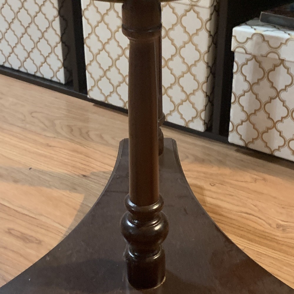 Replogle Heirloom Illuminated Floor Globe 16" Solid Wood Base Vintage 70's