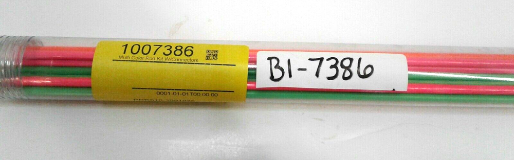 Forensics Source 1007386 EVI-PAQ Multi-Color Forensic Rod Kit With Connectors