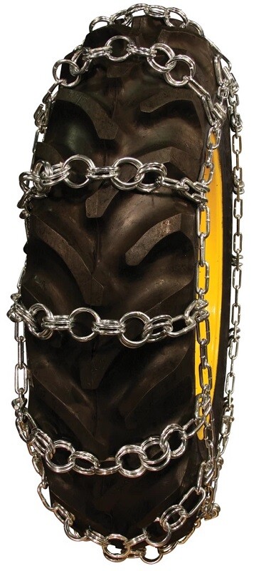 Double Ring Pattern 12.5/80-18 Tractor Tire Chains