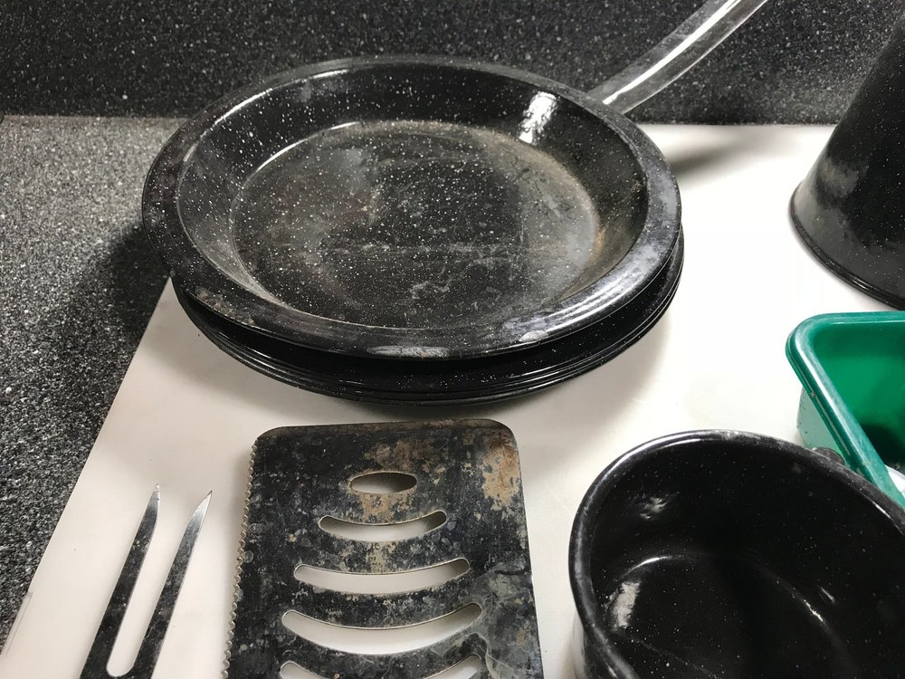 Cookware Enameled Camp Cookware Set