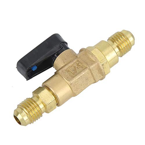1/4SAE Air Conditioning Refrigerator Tools Refrigerant Control Valve Fitting