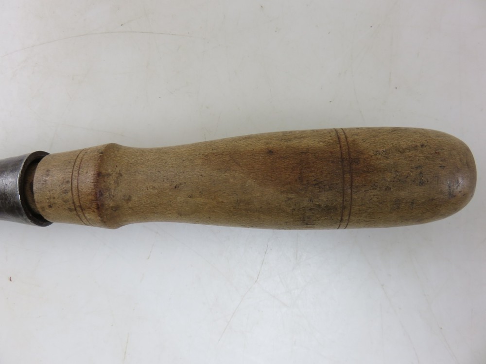 Bridge Tool Co. Wood Handle Socket Chisel 1-1/2" Vintage