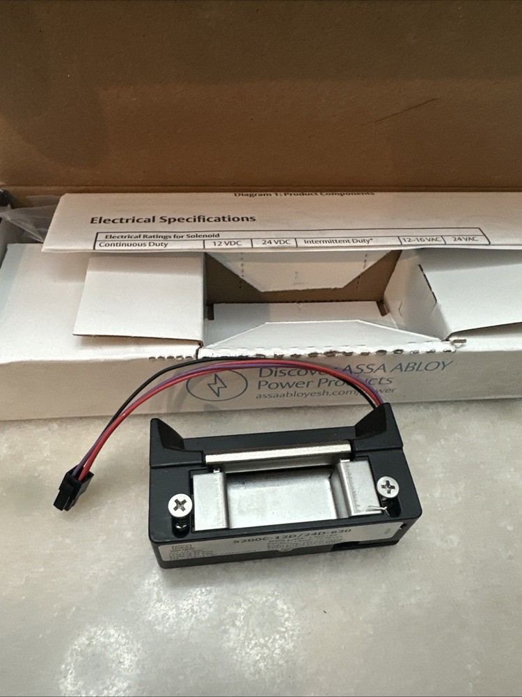 hes 5200C Electric Strike Complete PAC Assa Abloy