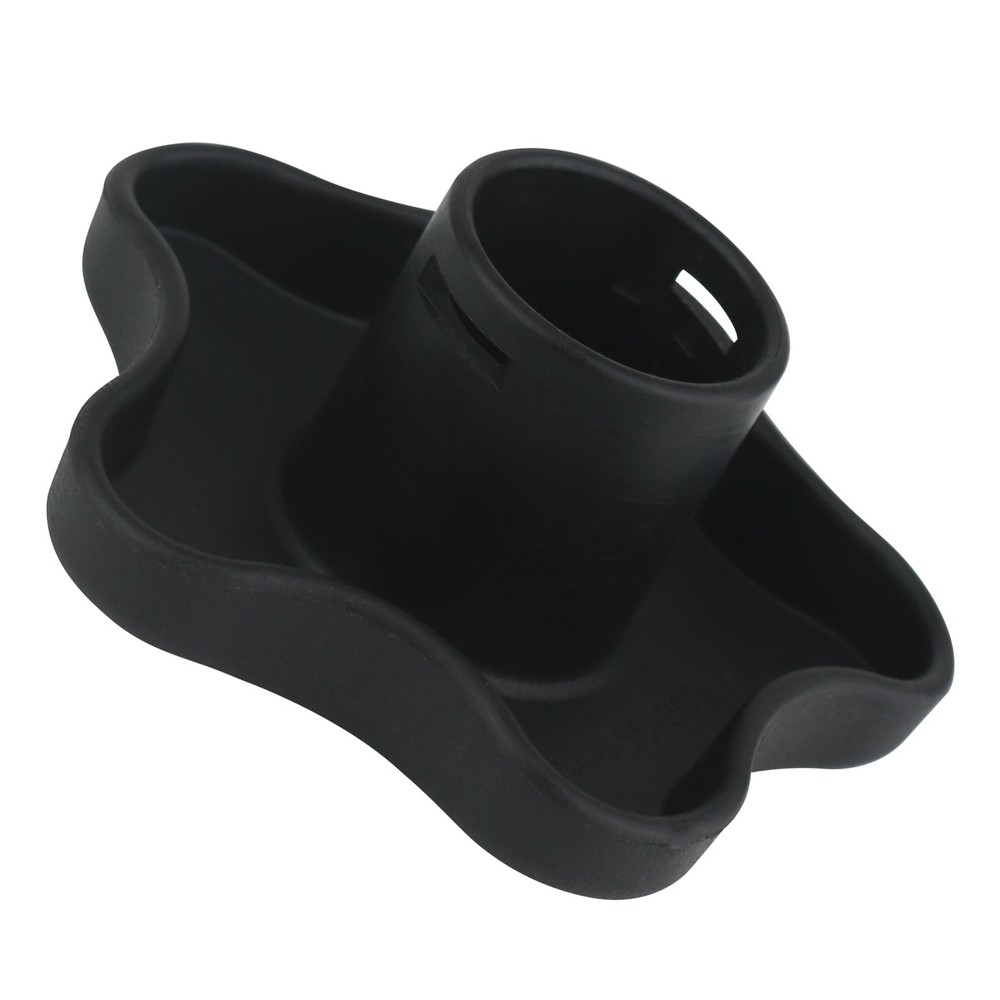 Seat Lumbar Support Knob Adjust Handle Front Lumar Knob, Black