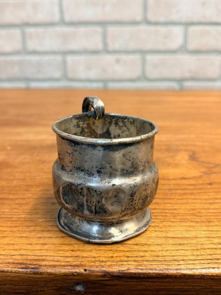 Solid Sterling .925 Scrap Child's Cup - 2.26 Troy Oz