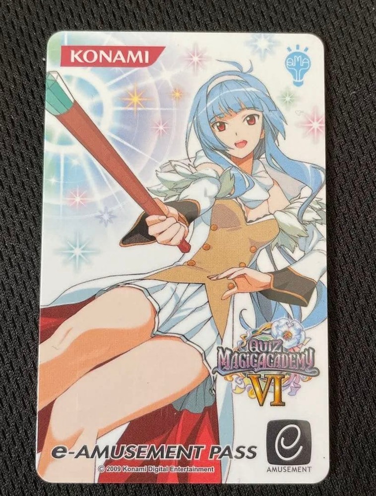 Konami E-Amusement Pass Magic Academy Vi Satsuki