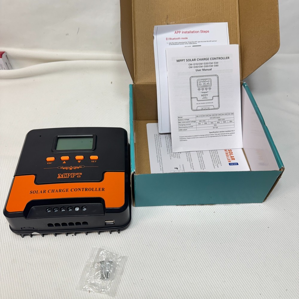 MPPT CM-D40 Solar Charge Controller 100V VOC ,40A