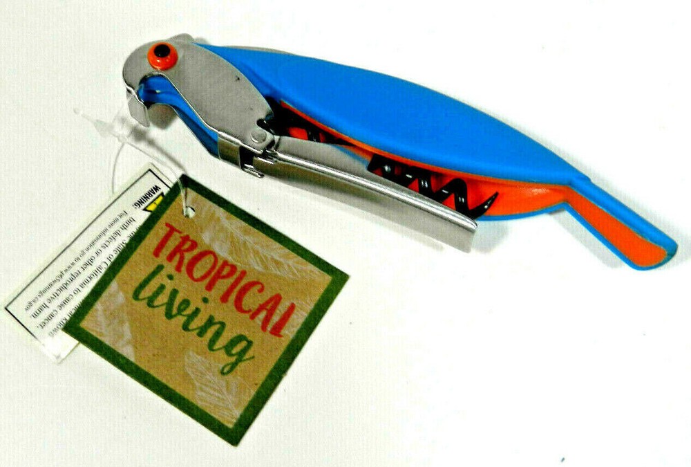 Parrot Corkscrew Wine Bottle Opener