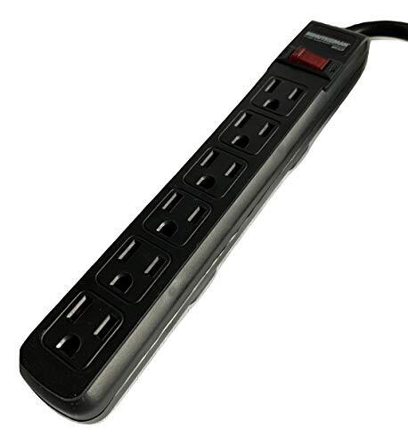6 Outlet Surge Protector Twin Pack