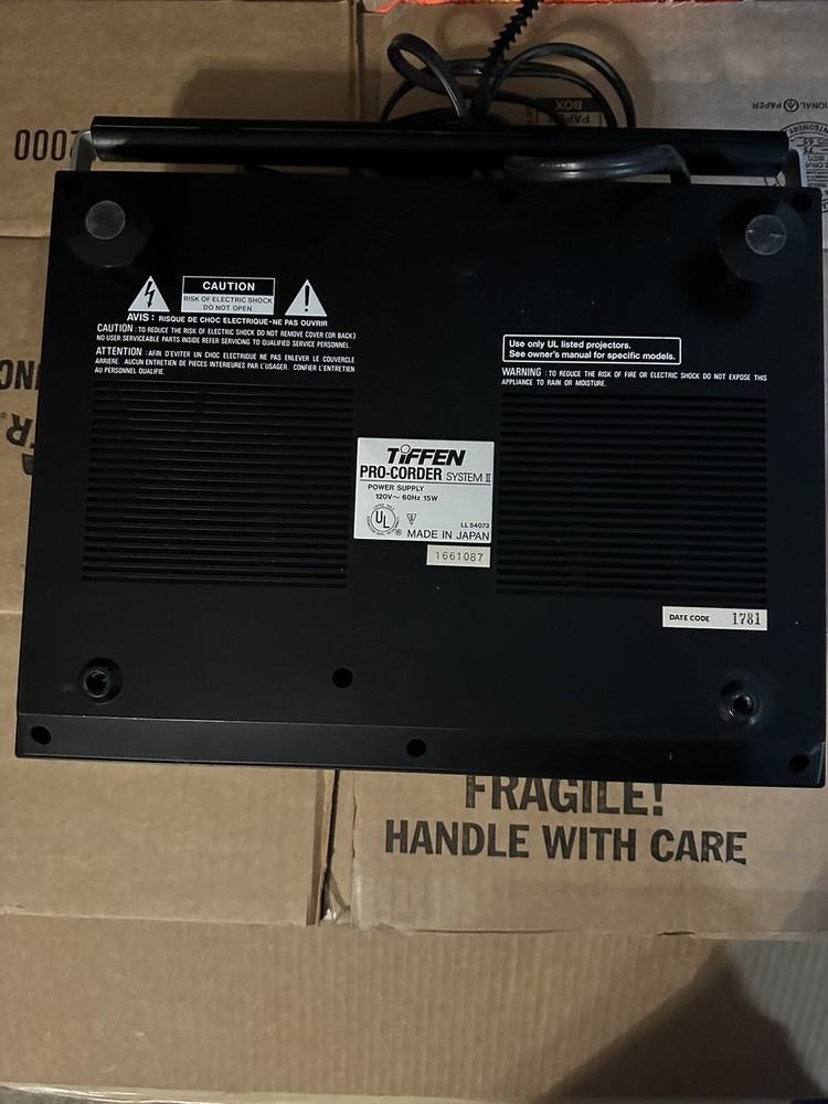 EUC- Tiffen Pro Corder System II Slide Projector (Sync to Sound) Controller Unit