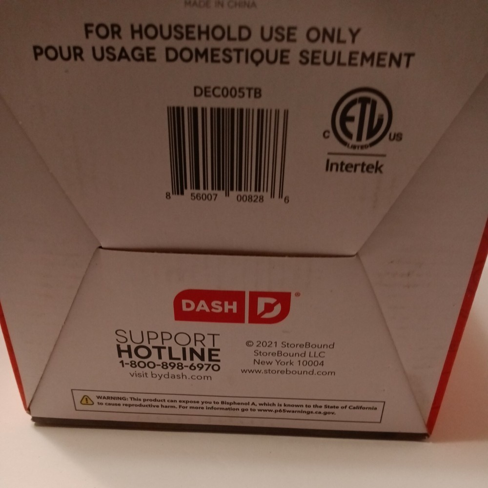 Dash 7 Egg Everyday Egg Cooker Black