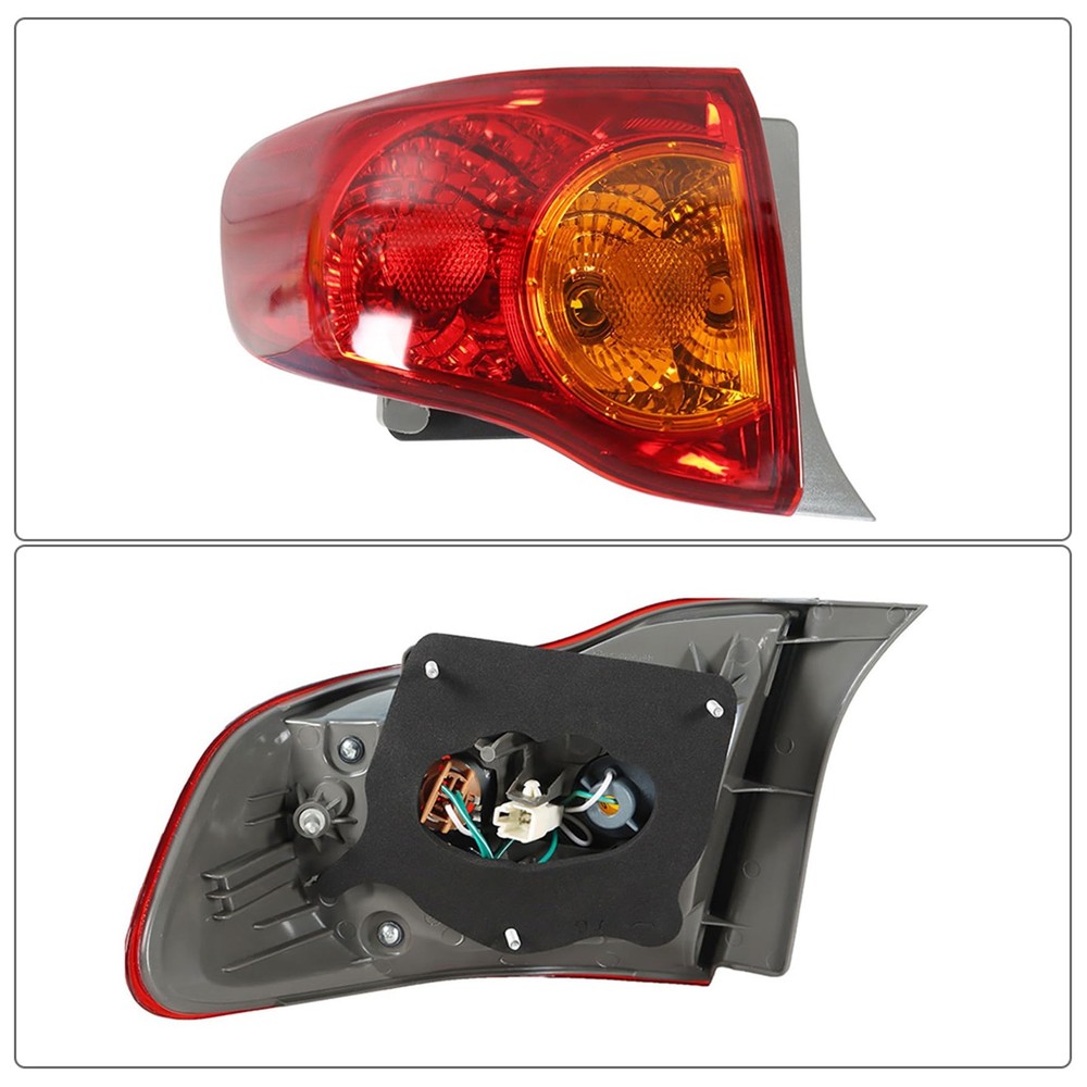 Left Tail Light for Corolla 2009-2010 8155002460 Driver Side