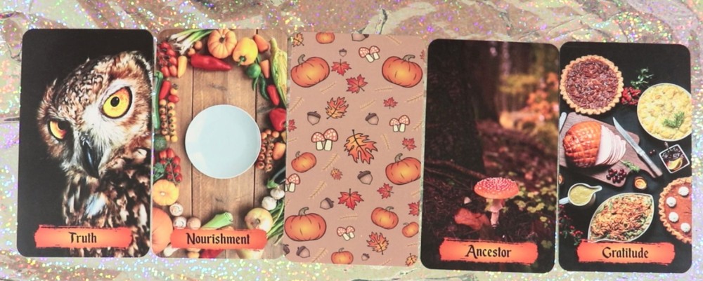 Autumn's Delight Oracle Deck | Light Work | Shadow Work | 53 Cards | NEW