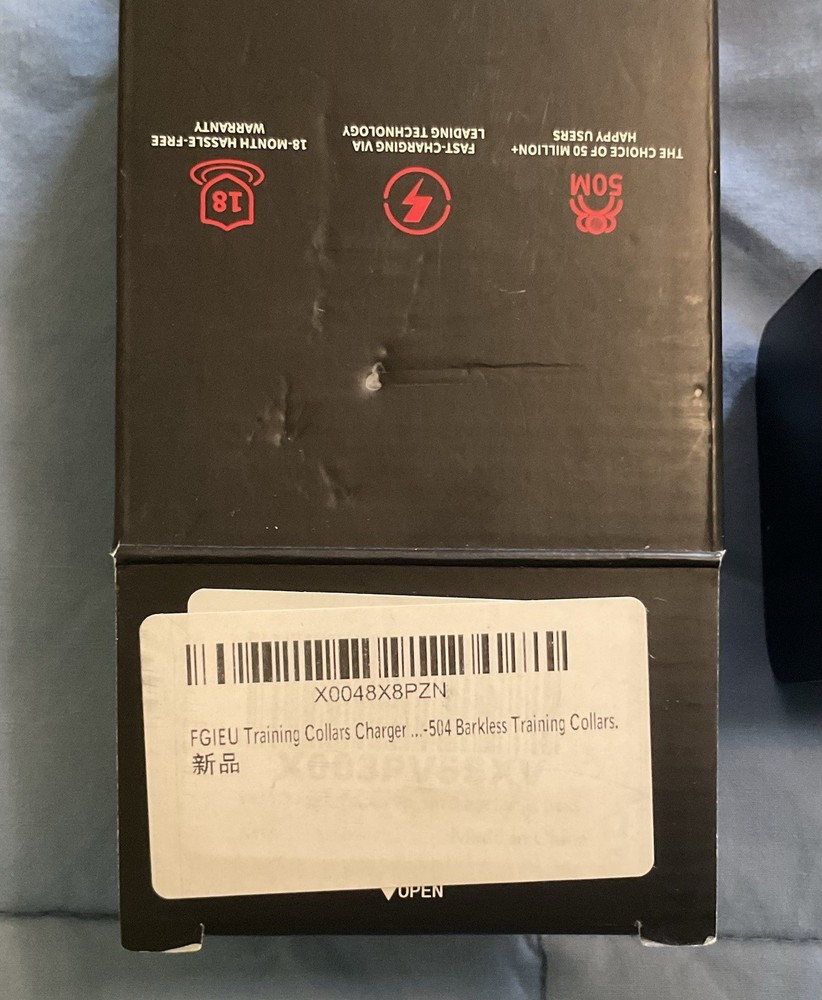 FGIEU Educator Barkless Training Collar Charger - New Open Box