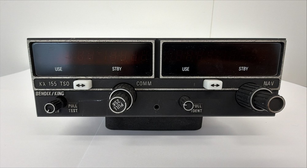 Bendix King KX 155 Nav/Com Glideslope 14 Volt 069-1024-42