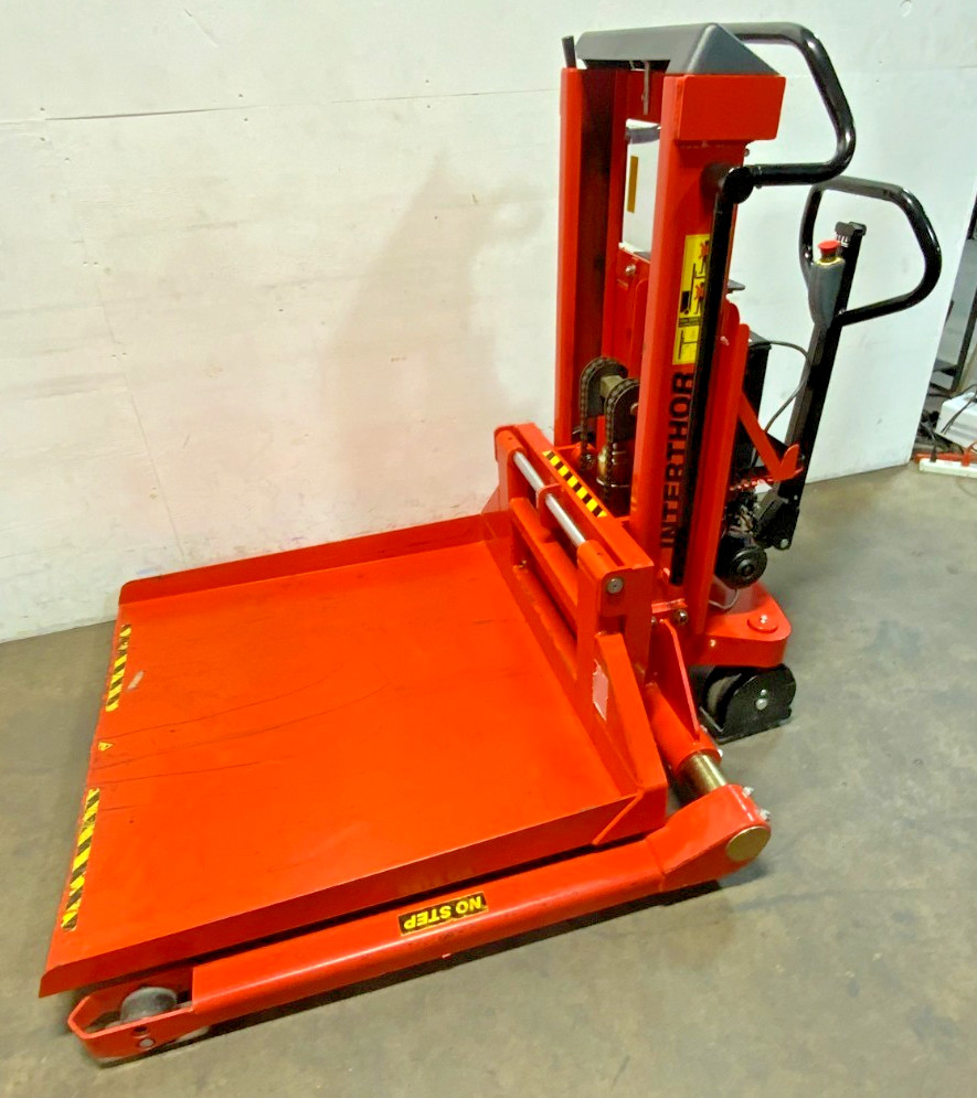 Interthor ELFS 1001/890 Electric Pallet Jack Stacker Straddle Ergonomic Handle