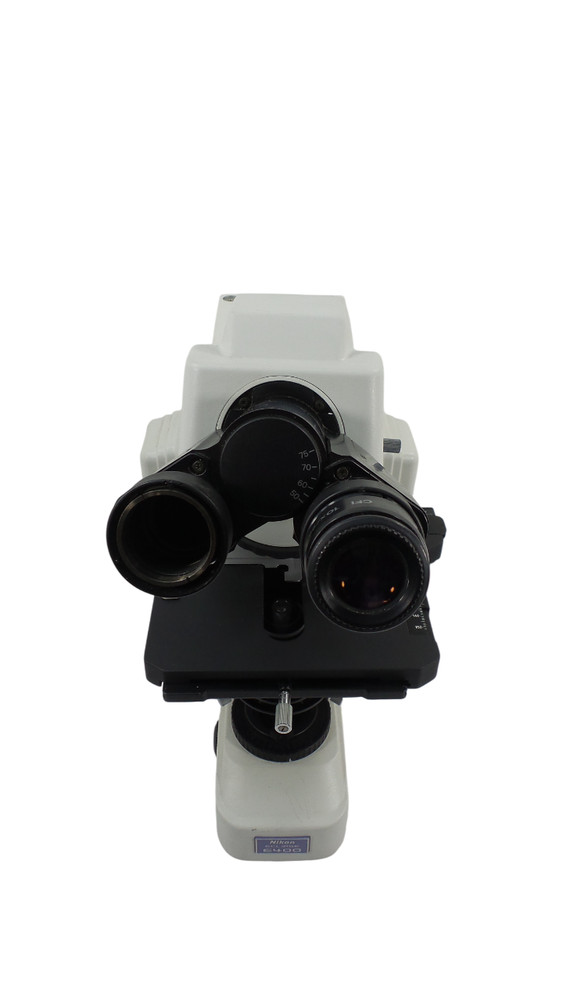 DEFECTIVE DAMAGENikon Eclipse E400 Microscope w3 Objectives G3D