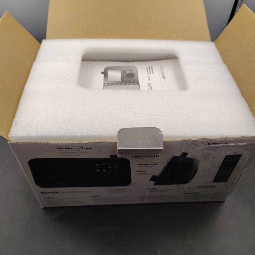 Grace Digital Mondo GDI-IRC6000 | CIB w/ Remote & Box | READ DESCRIPTION