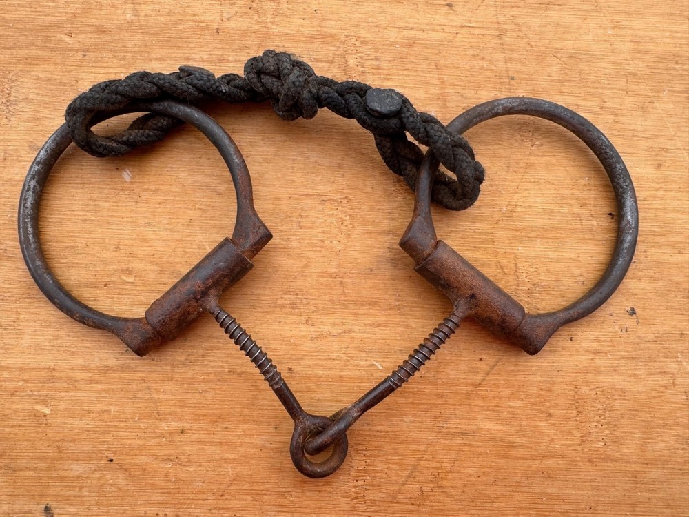 Sweet Iron SCREW MOUTH Western Dee Ring Snaffle Bit ~ 5"