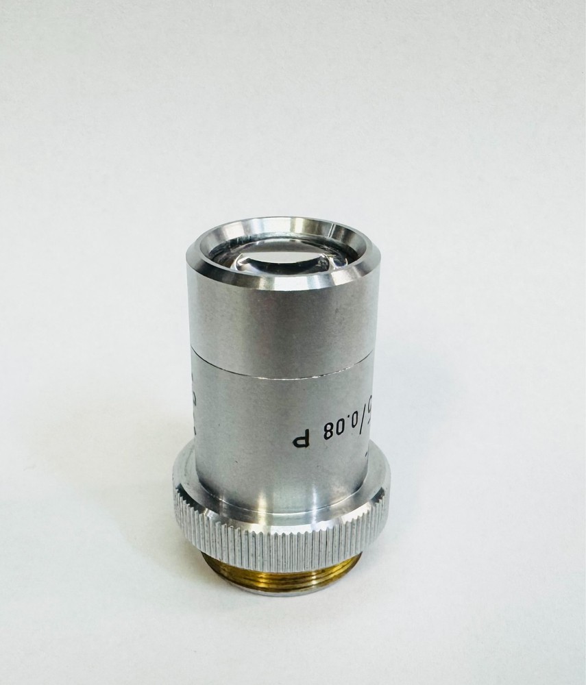 Leitz PL Plan 2.5X/0.08 P Polarizing Microscope Objective Lens 170mm