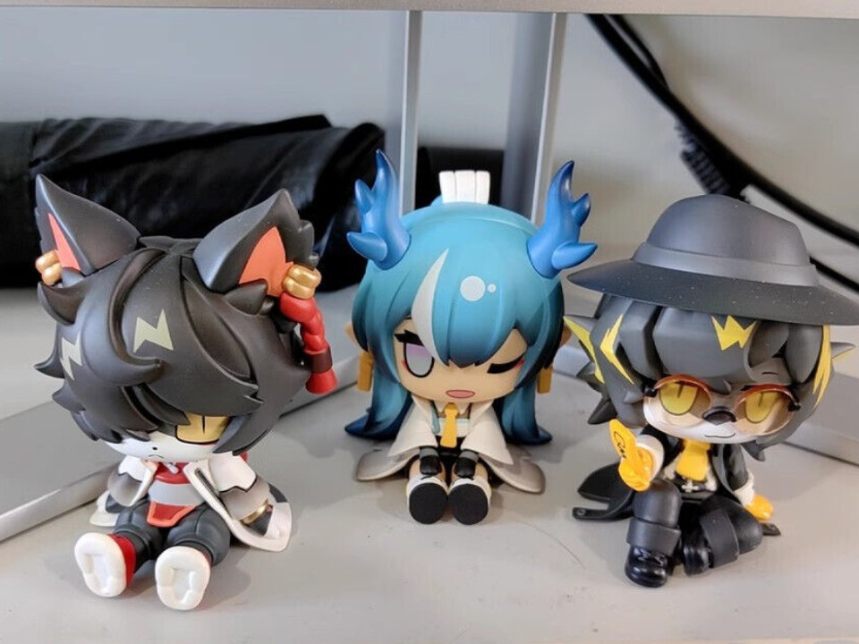 Official Game Arknights Lee Ling AAK PVC Figure Toy Model Statue Collection