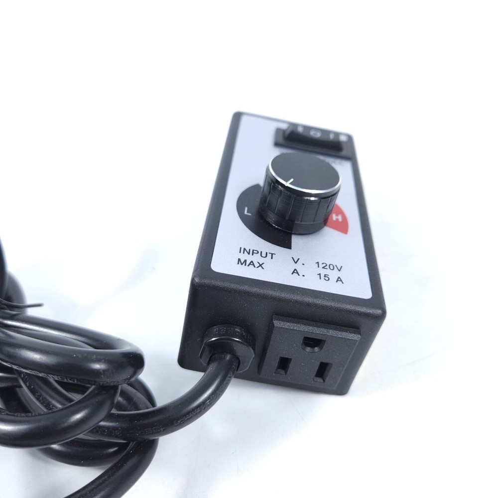 Variable Fan Speed Controller 120V 15AmpFor Exhaust / Inline Duct Fan