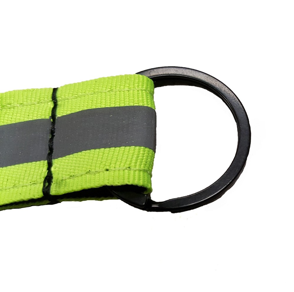 LINE2design Reflective Firefighter Key Ring - Fire Rescue Nylon Key chain