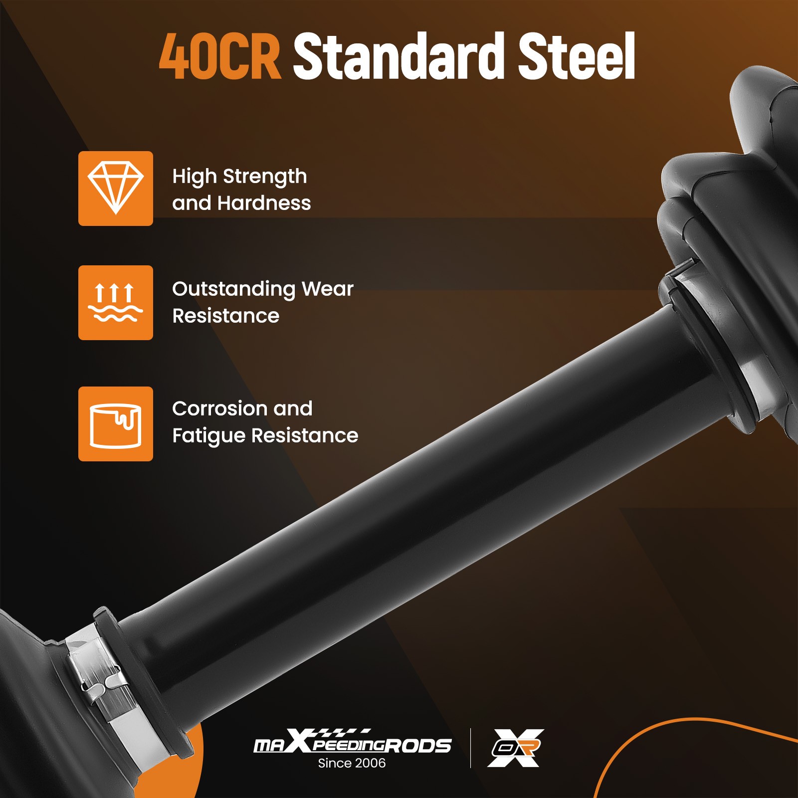 Pair Rear Left Right CV Joint Axle For Polaris Sportsman 450 HO 570 EPS 2016-20