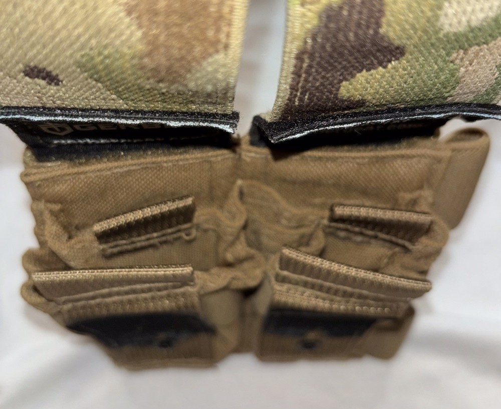Gerber Individual Deployment ID Adjustable Double Pouch Multicam