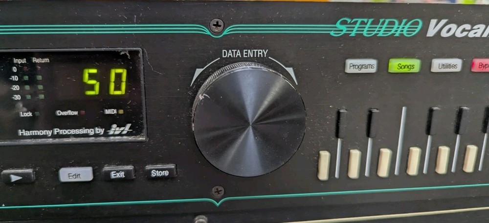 DigiTech Studio Vocalist Vocal Harmonizer Rack Mount Effect Processor W/Manual