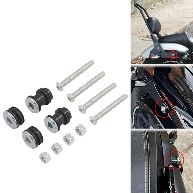 Secure Mounting set Easy Install Luggage Rack Docking set Simple Use for XL883