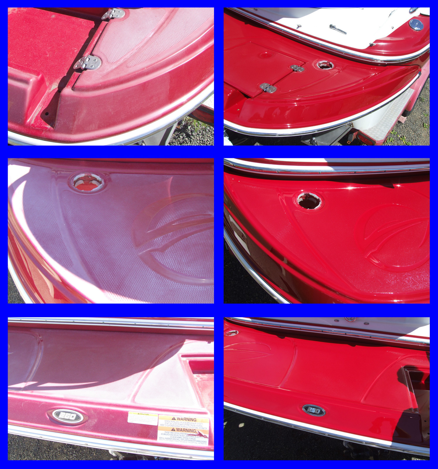 COSTACOAT 32oz. Quart KIT Wipe-On Clear Coat RV Gelcoat & Fiberglass Restoration